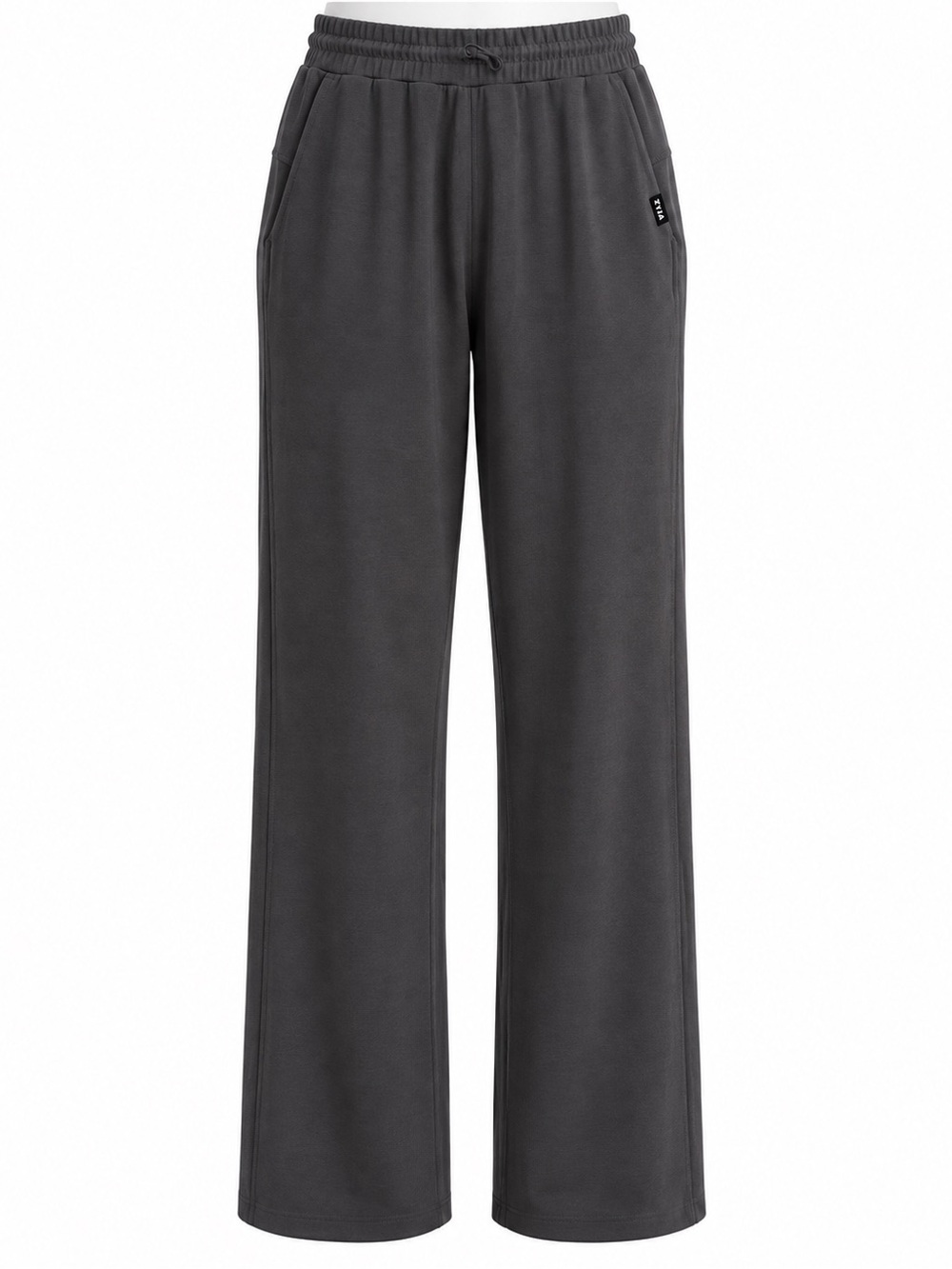 Size L ZYIA Active Women’s Grey Solstice Straight Leg Lounge Pants